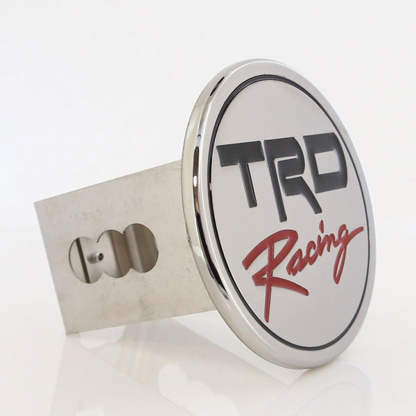 Toyota TRD Racing Hitch Cover Plug (Chrome)