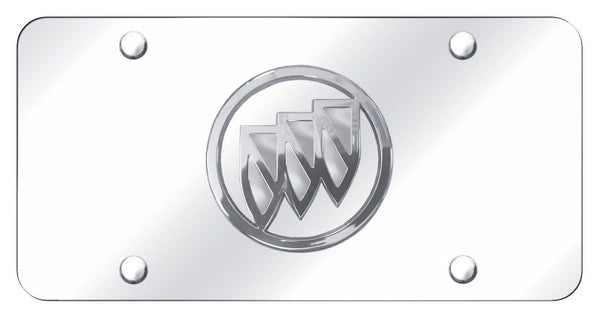 Buick Logo License Plate (Chrome)