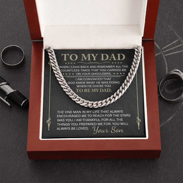 To My Dad | The One Man | Cuban Link Chain