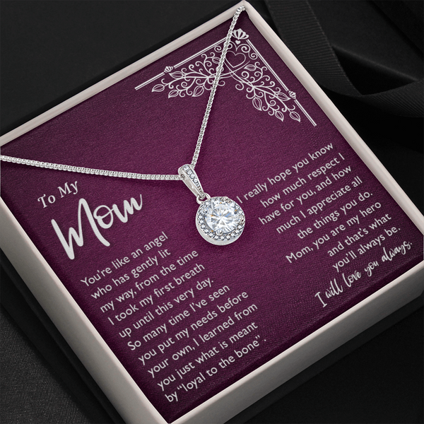 To My Mom | You are my hero | Eternal Hope Necklace