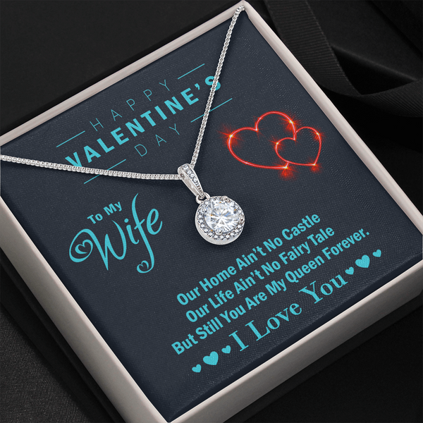 To My Wife | My Queen Forever | Eternal Hope Necklace