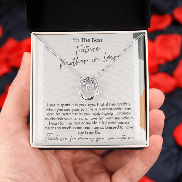 To The Future Mother In Law | Thank You | Lucky Necklace