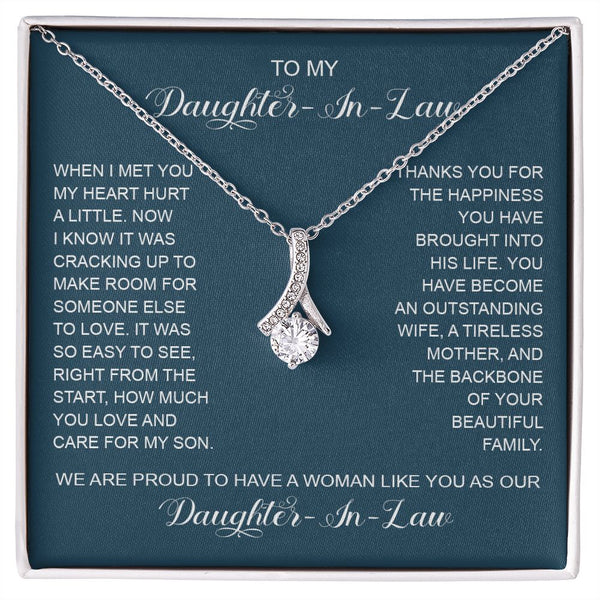 To My Daughter In Law | Outstanding Woman | Alluring Necklace