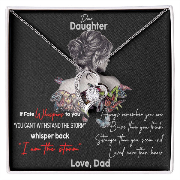 Dear Daughter | IF Fate Whispers To You | Forever Love Necklace