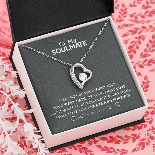 To My Soulmate | I Love You Always And Forever | Forever Love Necklace