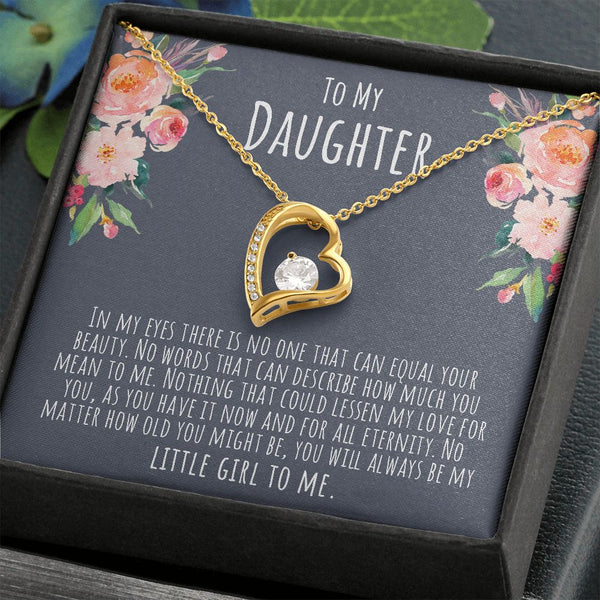 To My Daughter | My Love For You | Forever Love Necklace