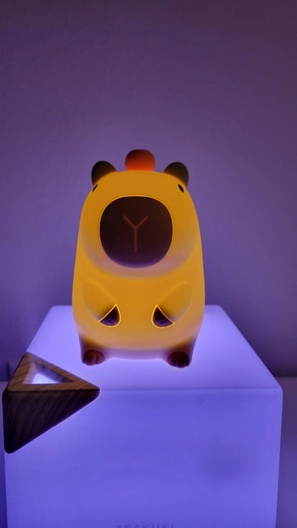 Cozy Capybara Glow Light – Adorable Nightlight for Kids and Adults