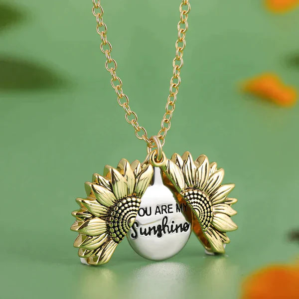 Beautiful You Are My Sunshine Necklace - The Ultimate Romantic Gift for Your Loved One